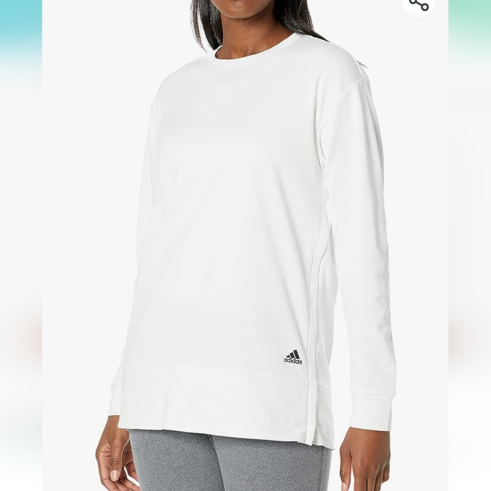 Adidas crew neck sweater size Large
